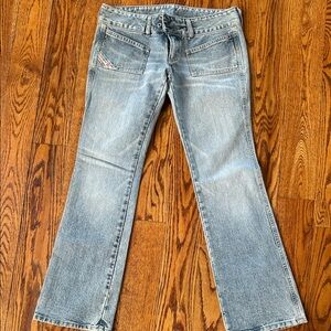 Diesel low rise bootleg Classic Blue Women's Jeans - I think Hush DS